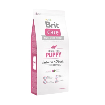 Корм сухой для щенков Brit Care GF Puppy Salmon & Potato, 3 кг