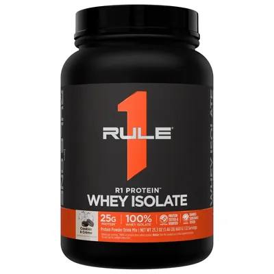 Протеїн сироватковий ізолят Rule One R1 Protein Whey Isolate, печиво-крем, 660 г