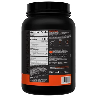 Протеїн сироватковий ізолят Rule One R1 Protein Whey Isolate, печиво-крем, 660 г