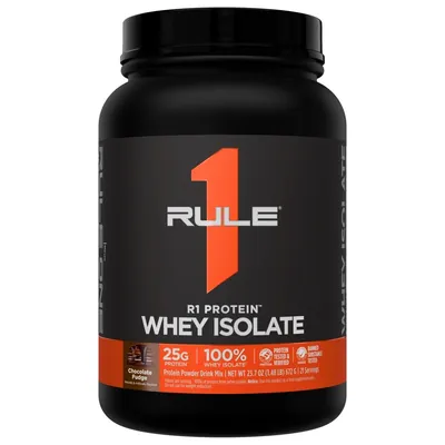 Протеїн сироватковий ізолят Rule One R1 Protein Whey Isolate, шоколадна помадка, 660 г