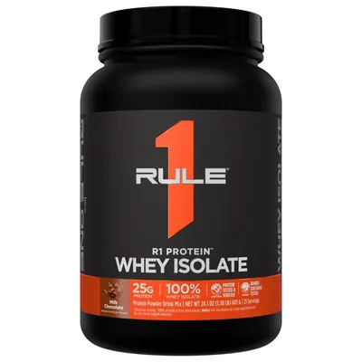 Протеїн сироватковий ізолят Rule One R1 Protein Whey Isolate, молочний шоколад, 660 г