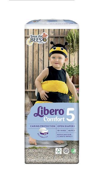 Підгузки Libero Comfort розмір 5, 10-14 кг, 46 шт