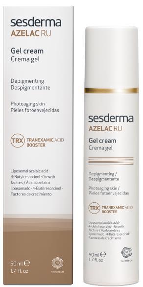 Крем-гель для лица Sesderma Azelac RU липосомальный увлажняющий депигментирующий, 50 мл