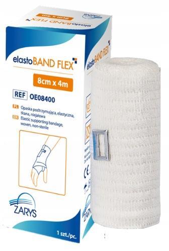 Бинт еластичний ElastoBAND FLEX підтримуючий тканий, нестерильний 4 м х 8 см
