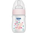 Бутылочка для кормления Wee Baby Classic Plus PP с широким горлышком, силиконовая соска №1, 125 мл