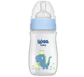 Пляшечка для годування Wee Baby Classic Plus PP з широкою шийкою, силіконова соска №1, 250 мл