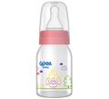 Бутылочка для кормления Wee Baby Classic стеклянная, силиконовая соска №1, 125 мл
