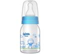 Бутылочка для кормления Wee Baby Classic стеклянная, силиконовая соска №1, 125 мл