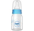 Пляшечка для годування Wee Baby Classic скляна, силіконова соска №1, 125 мл