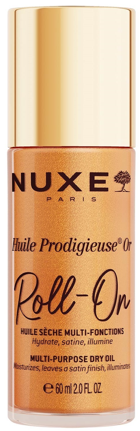 Олія суха Nuxe Huile Prodigieuse Or Чудова золота роликова, 60 мл