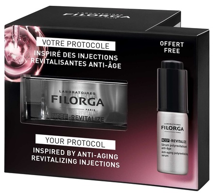 Набор Filorga NCEF-Revitalize Anti-Aging Set (крем 50 мл + сыворотка 5 мл)