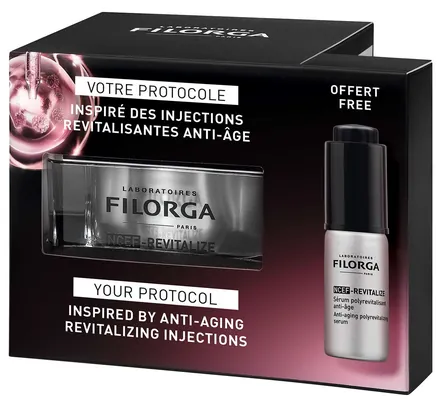 Набір Filorga NCEF-Revitalize Anti-Aging Set (крем 50 мл + сироватка 5 мл)