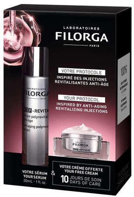Набор Filorga NCEF-Revitalize Anti-Aging Set (сыворотка 30 мл + крем 10 мл)