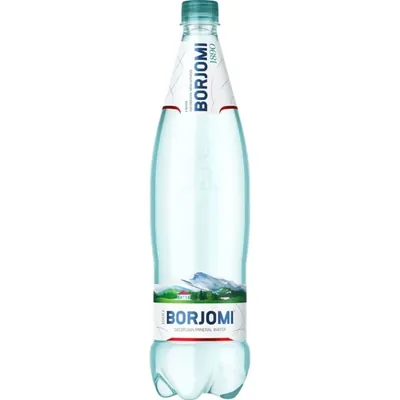 Вода мінеральна Borjomi газована, 1 л
