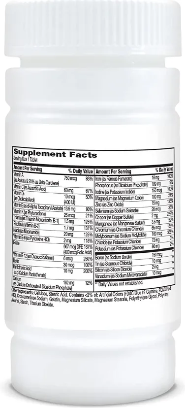 Мультивітаміни 21st Century One Daily Multivitamin Maximum, 100 таблеток