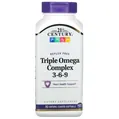 Омега 3-6-9 21st Century Triple Omega Complex 3-6-9, 90 желатинових капсул