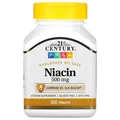 Ніацин 21st Century Niacin 500 мг, 100 таблеток