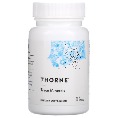 Микроэлементы Thorne Research Trace Minerals капсулы №90