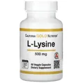 L-Лізин California Gold Nutrition L-Lysine 500 мг вег. капсули №60
