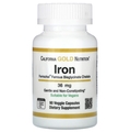 Железо California Gold Nutrition Iron 36 мг, 90 растительных капсул