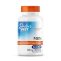 Метилсульфонілметан Doctor's Best MSM with OptiMSM 1500 мг, 120 таблеток