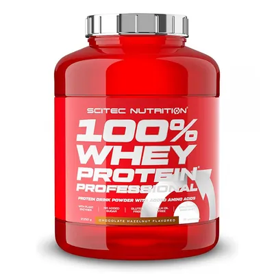 Протеїн сироватковий змішаний Scitec Nutrition 100% Whey Protein Professional шоколад-фундук, 2350 г
