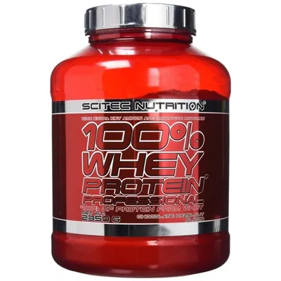 Протеїн сироватковий змішаний Scitec Nutrition 100% Whey Protein Professional шоколад-фундук, 2350 г