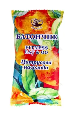 Батончик Arbor Vitae Fitness Eat & Go Цитрусова Насолода, 40 г