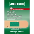 Пластир медичний Angelmed бактерицидний на тканинній основі з брильянтовим зеленим 25 мм х 72 мм, 20 штук