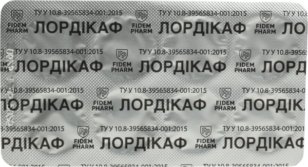 Лордикаф Fidem Pharm леденцы со вкусом черной смородины №16