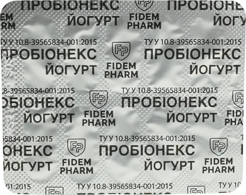Пробіонекс Йогурт Fidem Pharm капсули №20