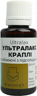 Ультралакс Профі Фарм краплі по 30 мл у флак.