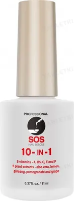 Засіб для нігтів Sos Nail Rescue 10 в 1, 11 мл