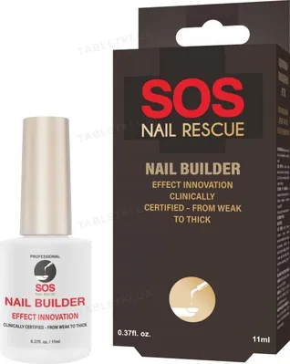 Засіб для нігтів Sos Nail Rescue Відновлювач пошкоджених нігтів, 11 мл