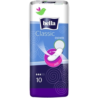 Прокладки гигиенические Bella Classic Drainette, 10 шт