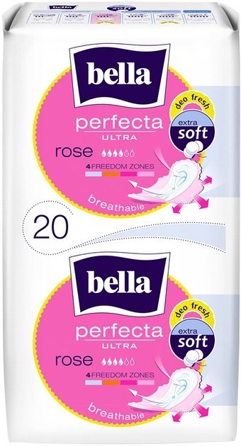 Прокладки гигиенические Bella Perfecta Ultra Rose Extra Soft Deo Fresh, 20 шт