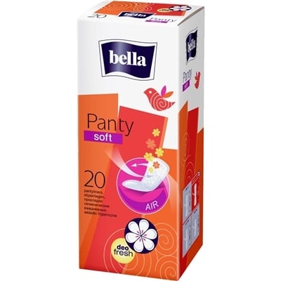 Прокладки гигиенические ежедневные Bella Panty Soft deo fresh, 20 шт
