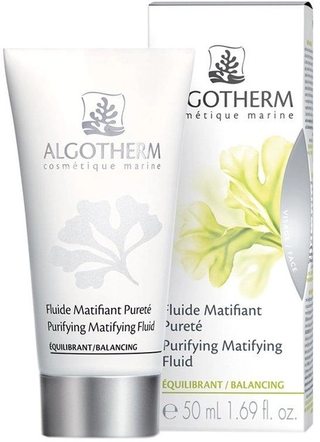 Флюид для лица Algotherm Purte очищающий матирующий, 50 мл