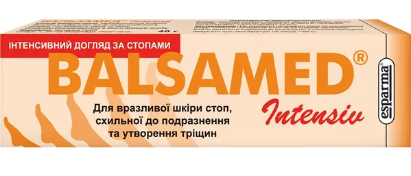 Бальзам для ніг Balsamed Intensiv, 40 г