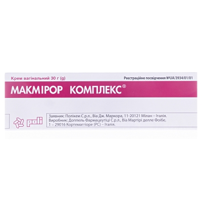 Макмирор комплекс крем вагин. по 30 г в тубах