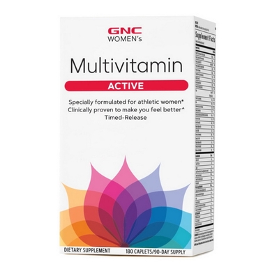 Витамины GNC Women's Multivitamin Active, 180 таблеток