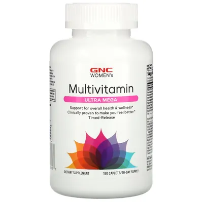 Вітаміни GNC Women's Ultra Mega Multivitamin, 180 таблеток
