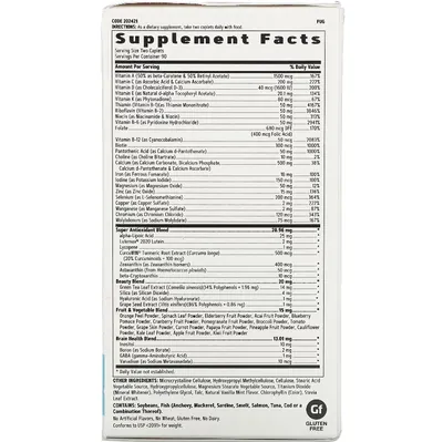 Вітаміни GNC Women's Ultra Mega Multivitamin, 180 таблеток