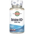 Бетаїн KAL Betaine HCL+ 250 мг, 100 таблеток