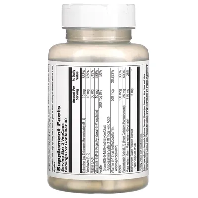 Стрес B Маг Гліцинат KAL Stress B Mag Glycinate, 60 веганських капсул