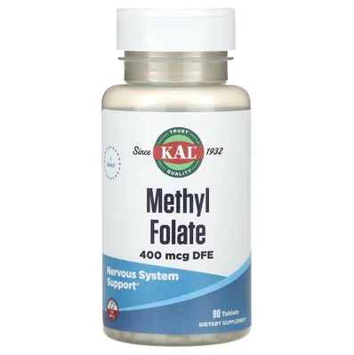 Метил Фолат KAL Methyl Folate 400 мкг, 90 таблеток