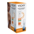 Набор Vichy Capital Soleil солнцезащитный крем 3-в-1 для жирной, проблемной кожи, SPF50+, 50 мл + Термальная Вода для ухода за кожей, 50мл