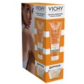 Набор Vichy Capital Soleil солнцезащитное водостойкое молочко с гиалуроновой кислотой и технологией Мульти-защита, SPF50+, 200 мл + Косметичка