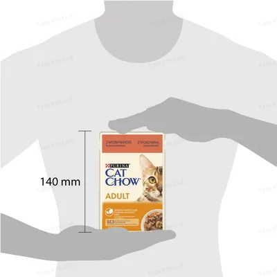 Корм вологий для кішок Purina Cat Chow Adult з яловичиною та баклажанами в желе, 85 г