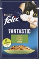 Корм влажный для кошек Purina Felix Fantastic в желе с кроликом, 85 г